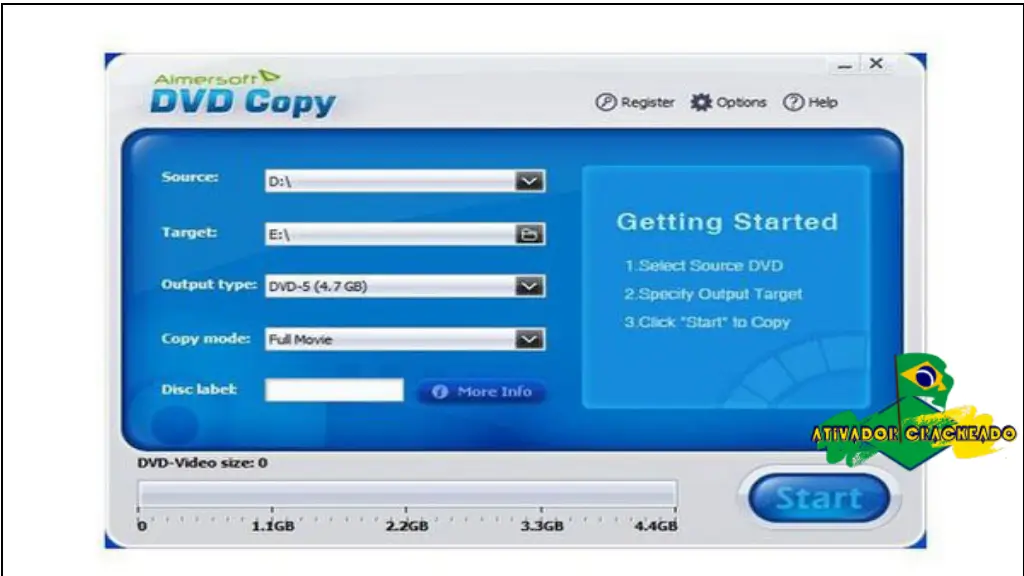 1CLICK DVD Copy Pro Grátis Crackeado