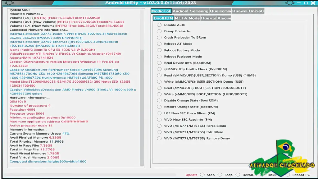 Android Utility Tool Ativador Crackeado