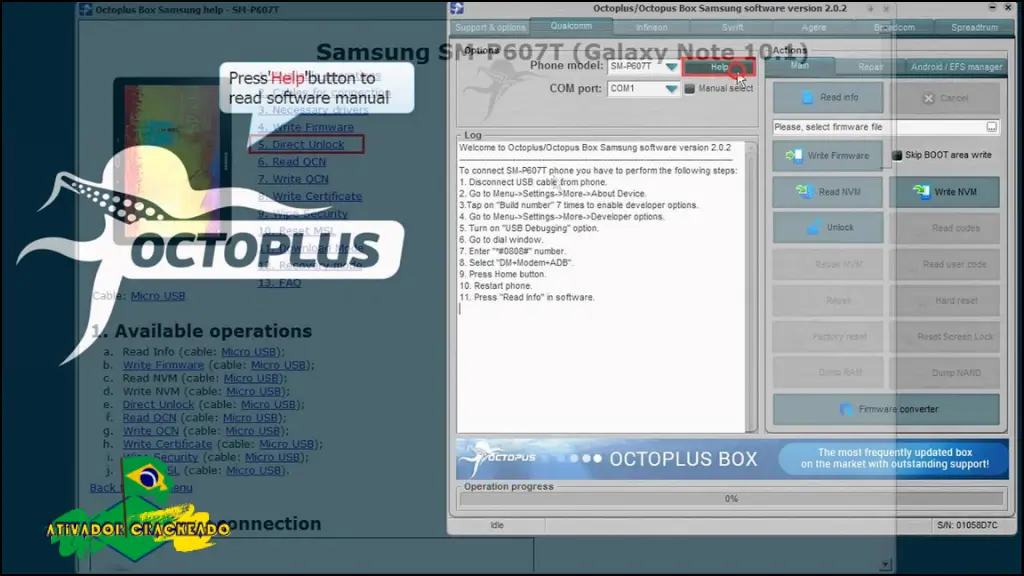 Octoplus Samsung Grátis Download