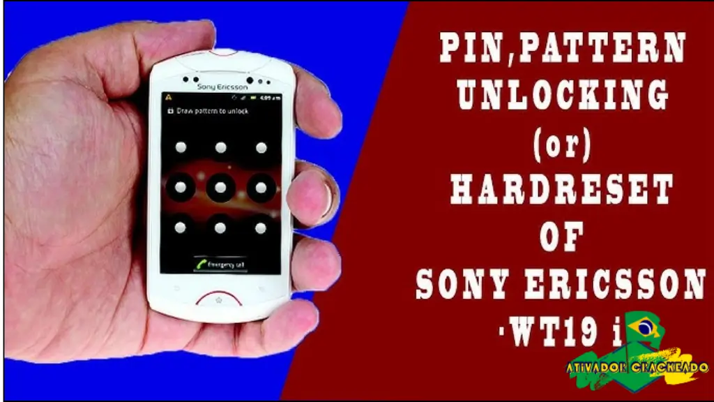 Sony Walkman WT19i Screen Lock Reset File Grátis Crackeado