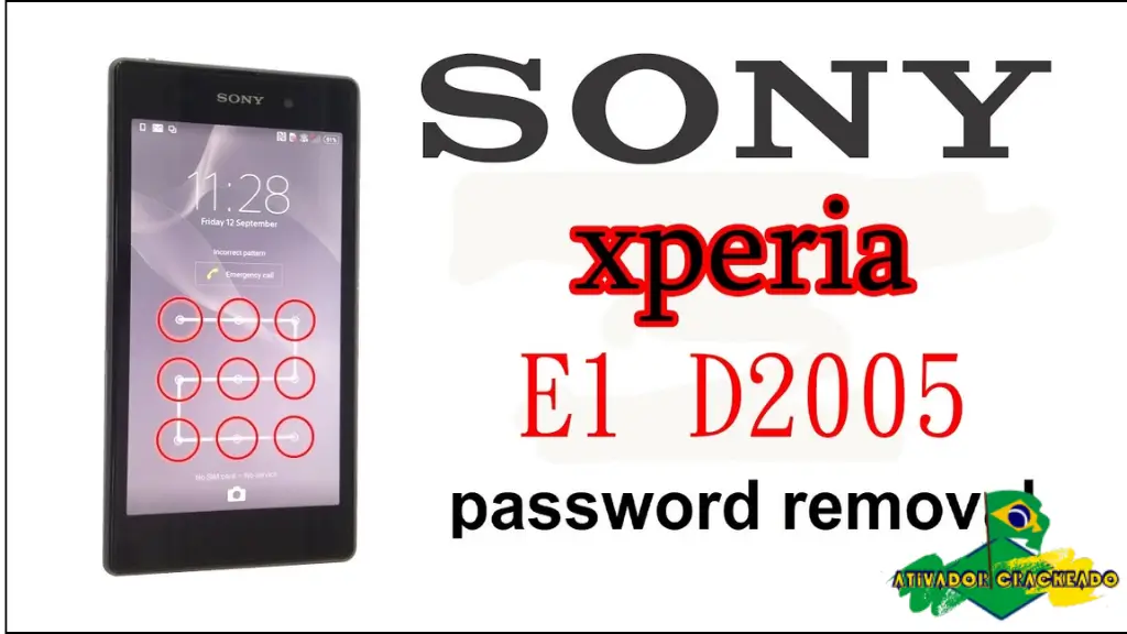 Sony Xperia D2005 Screen Lock Reset File Grátis Crackeado