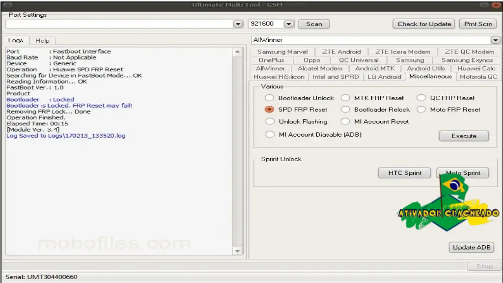 UMT GSM Tool Setup File Grátis Crackeado