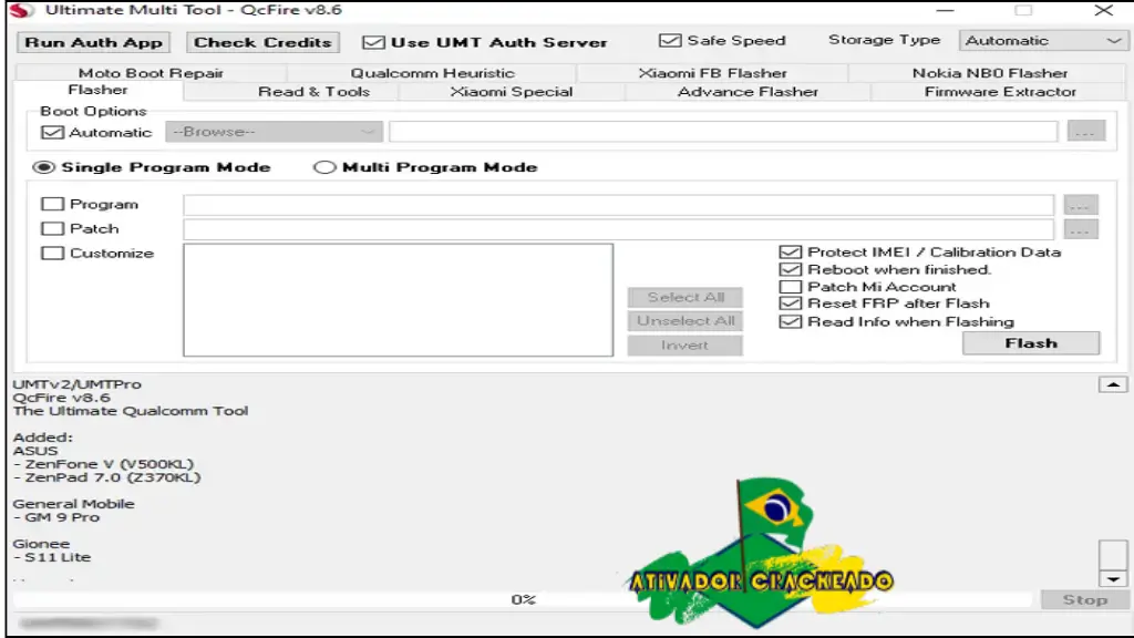 UMT QcFire Ativador Crackeado
