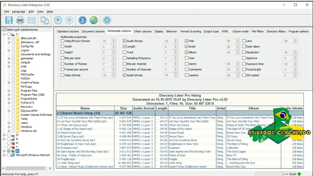Directory Lister Pro Grátis Crackeado