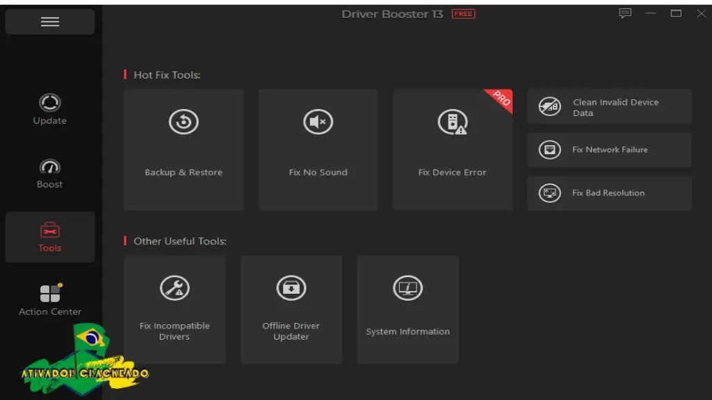 Driver Booster Pro Grátis Ativador Crackeado