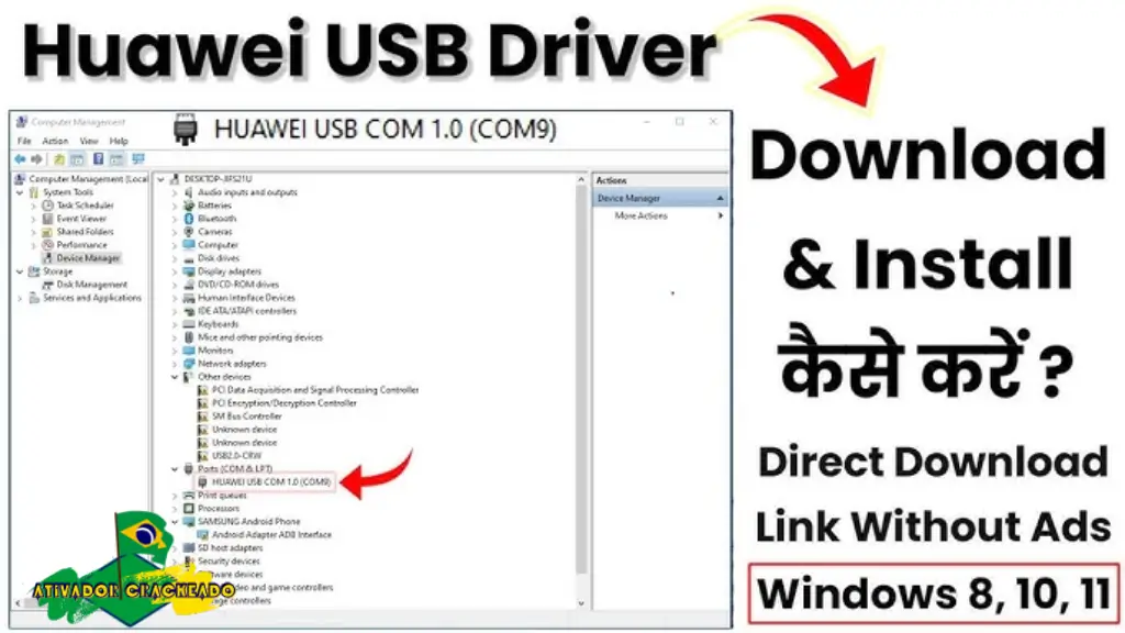 Huawei USB Ativador Crackeado