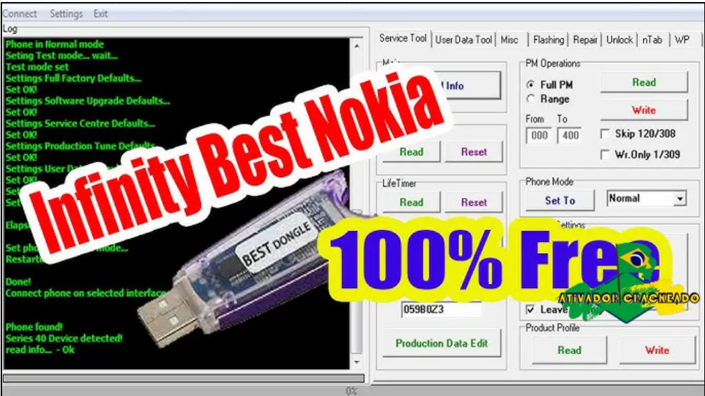 Infinity Nokia BEST Grátis Crackeado