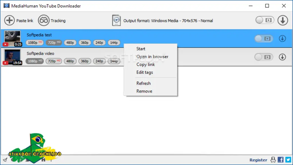 MediaHuman YouTube Downloader Grátis Ativador Crackeado