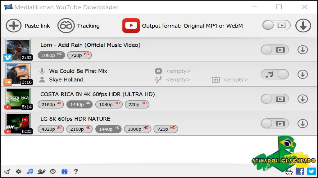 MediaHuman YouTube Downloader Grátis Crackeado