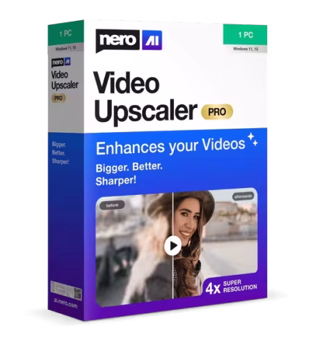 Nero AI Video Upscaler Pro 2023 Download Grátis