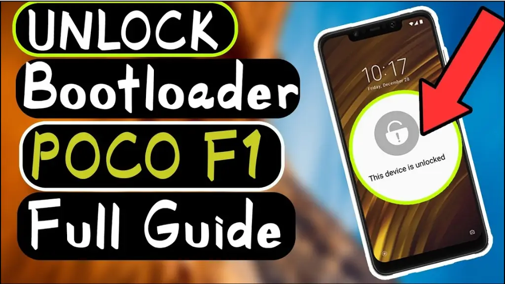 Poco F1 (beryllium) Bootloader Unlock Grátis Ativador Crackeado