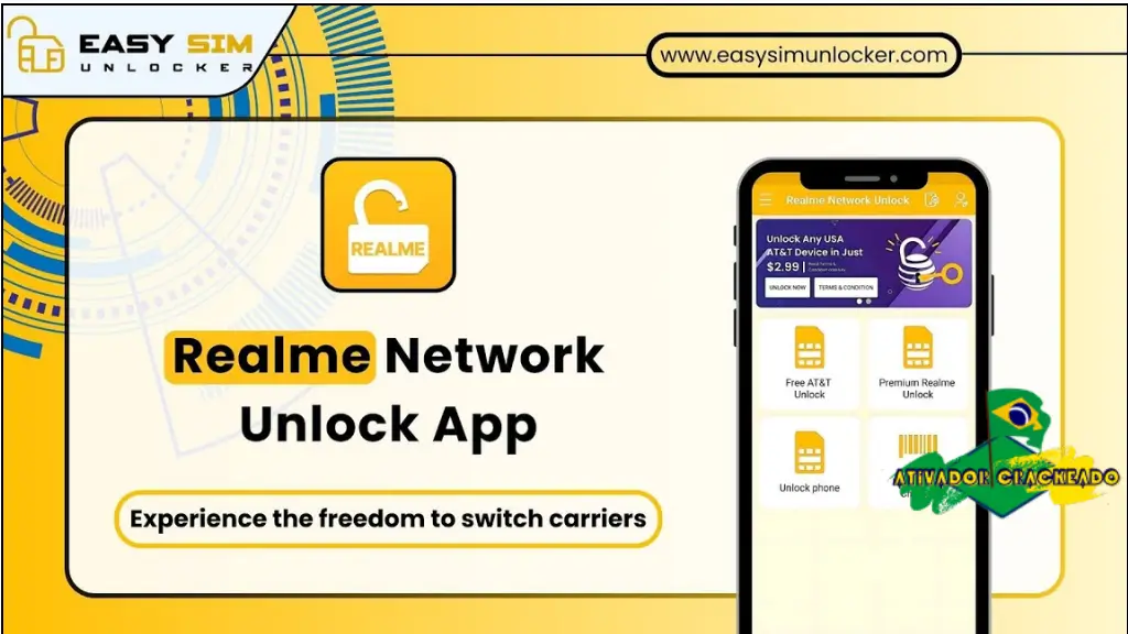 Realme SIM Network Unlock File Grátis Crackeado