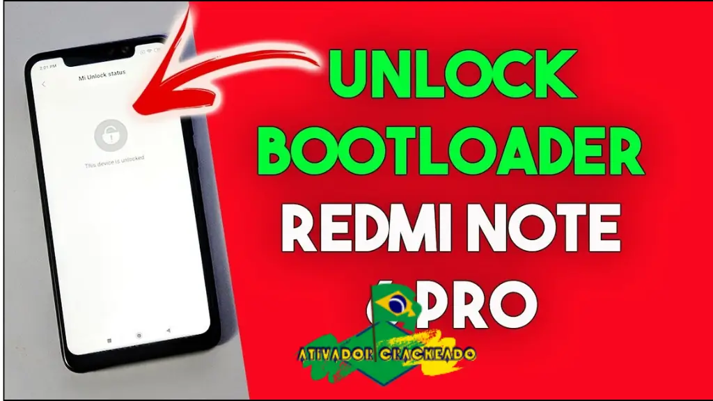 Redmi Note 6 Pro (tulip) Bootloader Unlock Grátis Crackeado