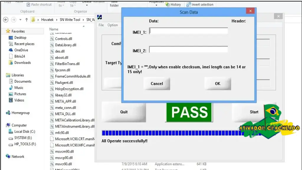 SN Writer Tool Grátis Crackeado