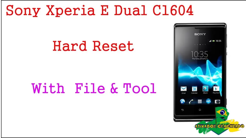 Sony Xperia C1604 Screen Lock Reset File Grátis Crackeado