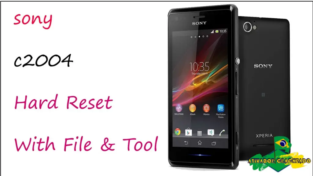 Sony Xperia C2004 Screen Lock Reset File Grátis Crackeado