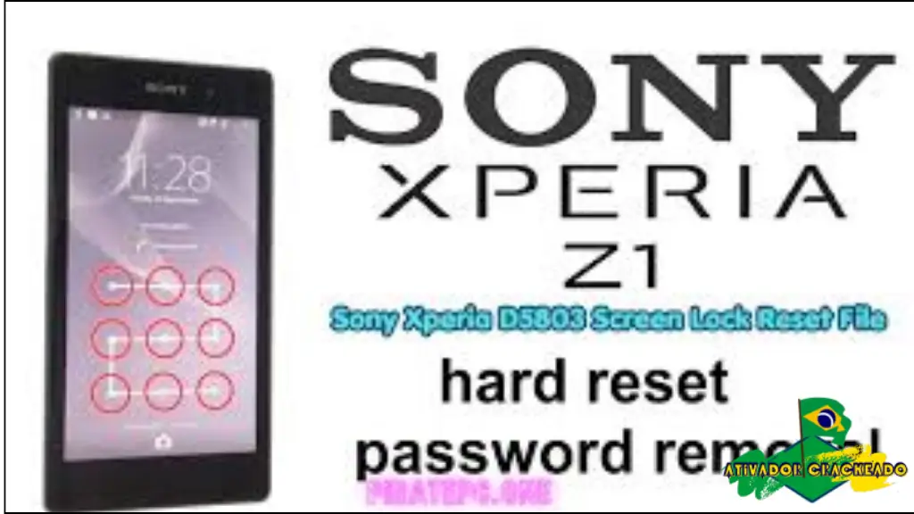 Sony Xperia D5803 Screen Lock Reset File Grátis Crackeado