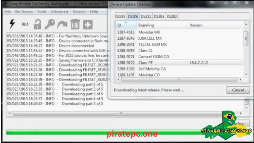 Sony Xperia U20a Screen Lock Reset File Grátis Crackeado