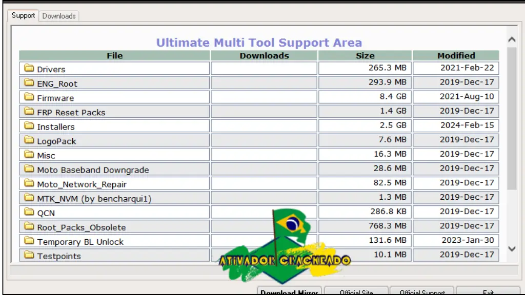 UMT Support Access Crackeado