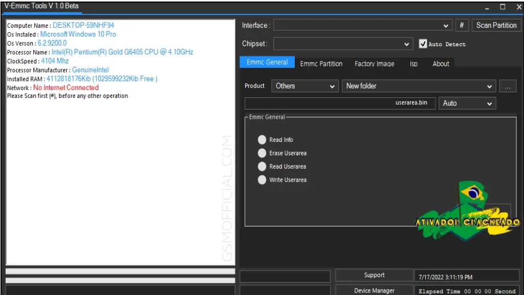 V-Emmc Tool Grátis Crackeado