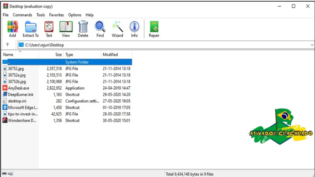 WinRAR Grátis Crackeado