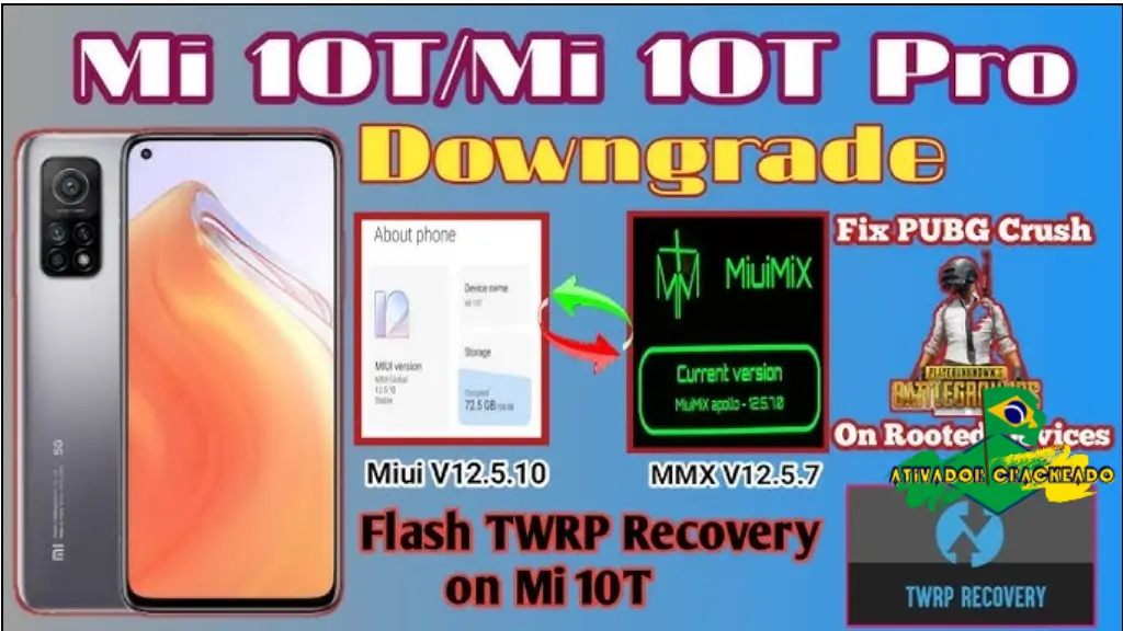 Xiaomi MI 10T 5G TWRP Grátis Crackeado