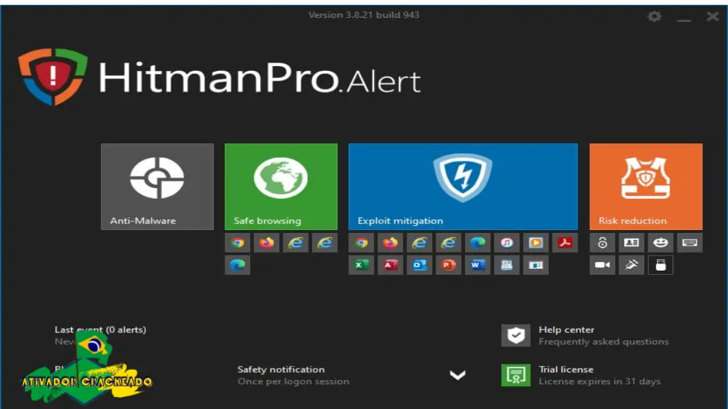 HitmanPro Alert Grátis Ativador Crackeado