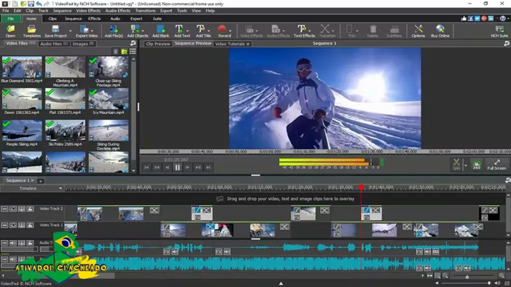 NCH VideoPad Pro Grátis Ativador Crackeado