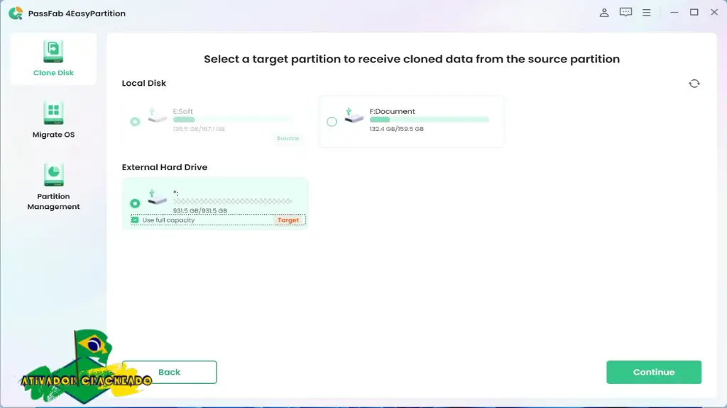 PassFab 4EasyPartition Grátis Ativador Crackeado