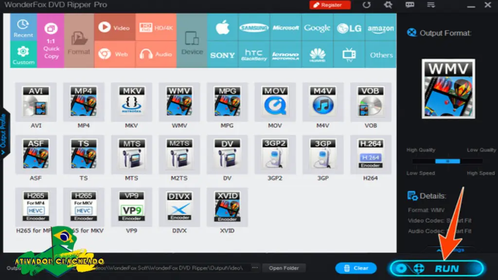 WonderFox DVD Ripper Pro Grátis Ativador Crackeado