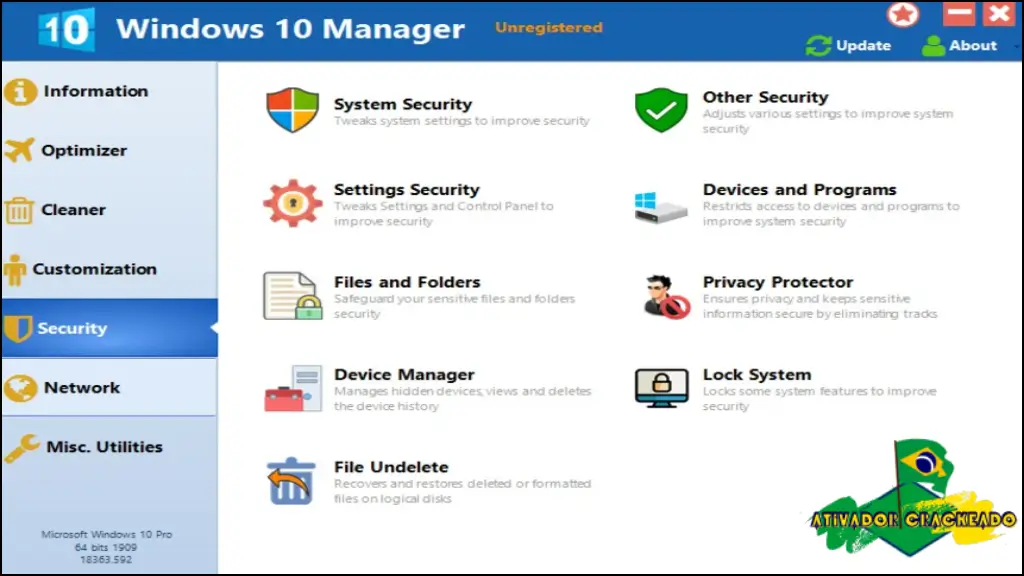 Yamicsoft Windows Manager Grátis Crackeado